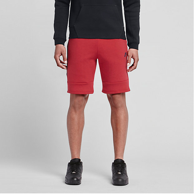 nike-tech-fleece-shorts-red-blue-1
