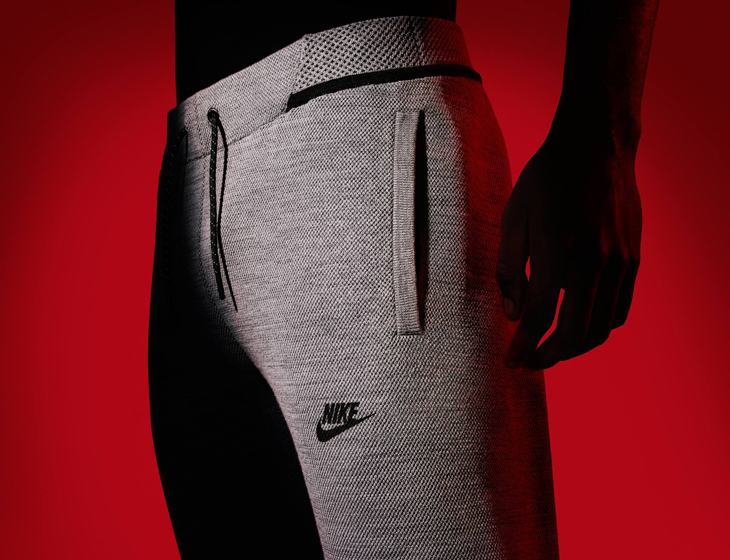 brown nike tech pants