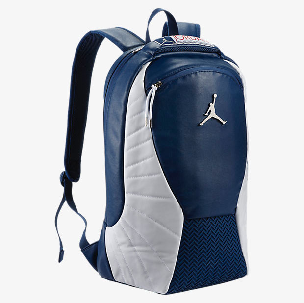 blue jordan backpack