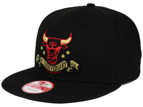 chicago bulls 50th anniversary hat