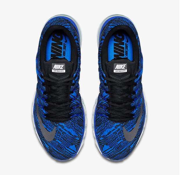 nike air max 2016 print blue