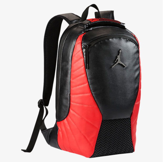 jordan 12 backpack black