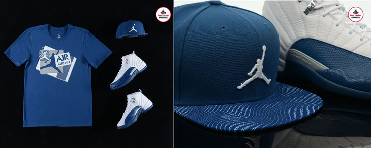 Air Jordan 12 French Blue Apparel at Footlocker | SportFits.com