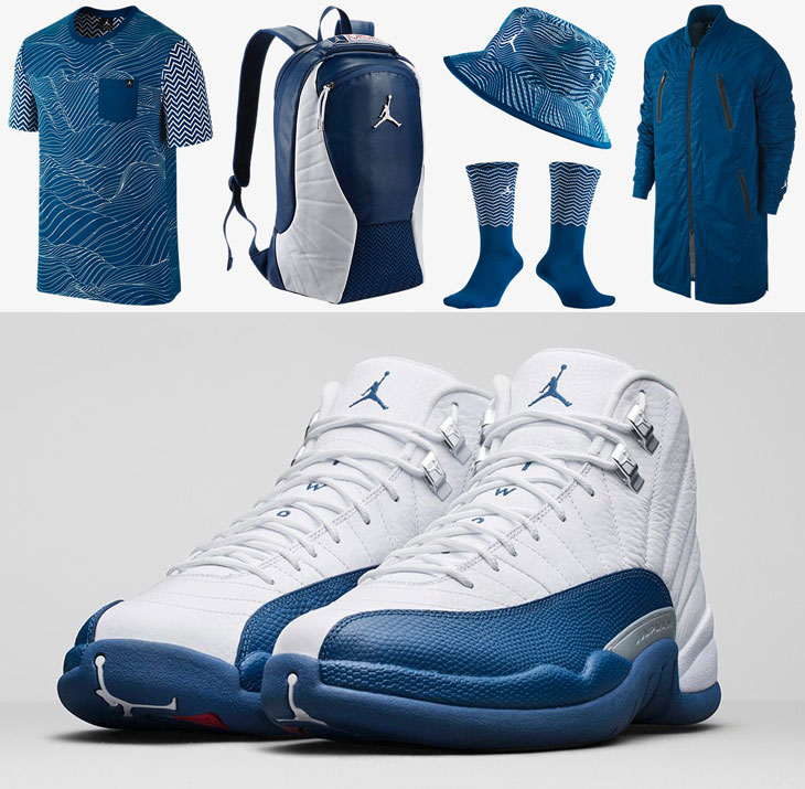 jordan 12 clothing