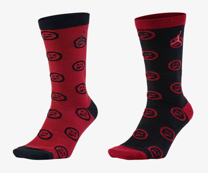 jordan-12-flu-game-socks