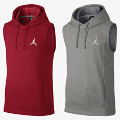 jordan sleeveless hoodie