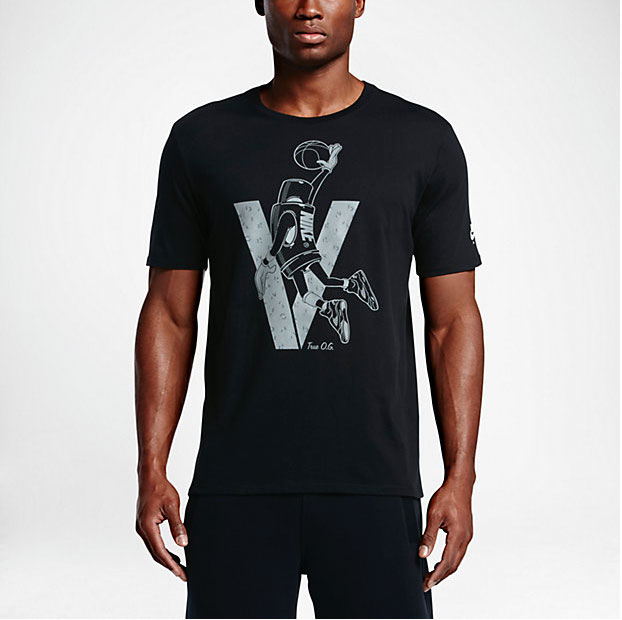 black and silver jordan shirt