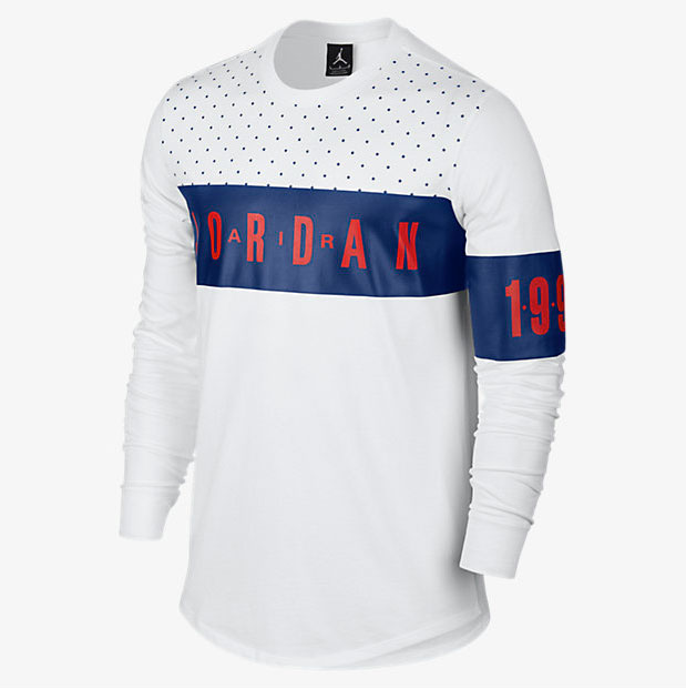 vintage nike air jordan 7 vii 1992 olympic t shirt