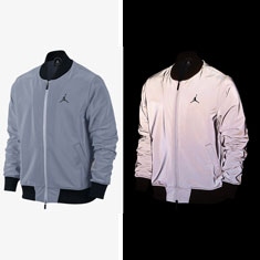 jordan reflective jacket