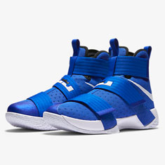 lebron soldier 10 blue and white