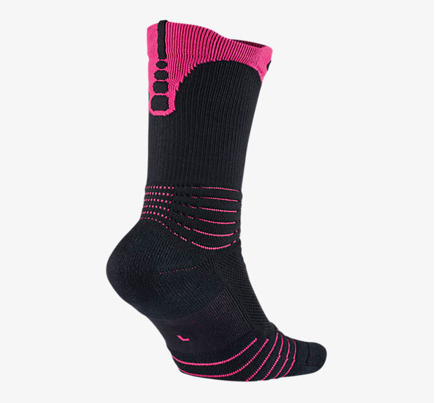 pink nike basketball socks