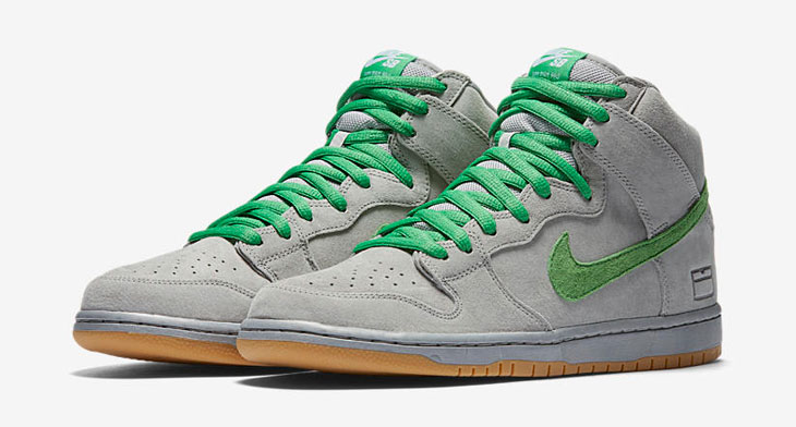 nike sb dunk high premium grey box