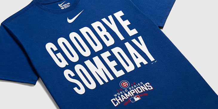 2016 world series shirt