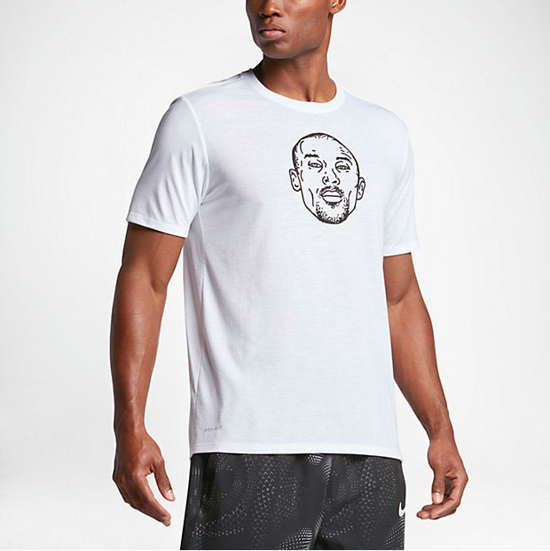 kobe bryant face shirt