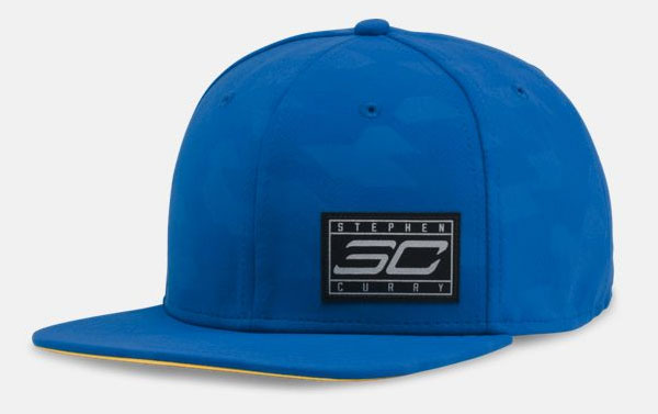 Under Armour - Under Armour CURRY FLAT BRIM SNAPBACK CAP 'BLUE' - NBA