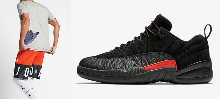 air-jordan-12-max-orange-shorts