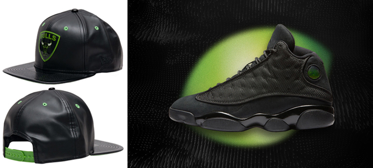 jordan-13-black-cat-new-era-bulls-hat