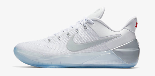 nike kobe ad white silver