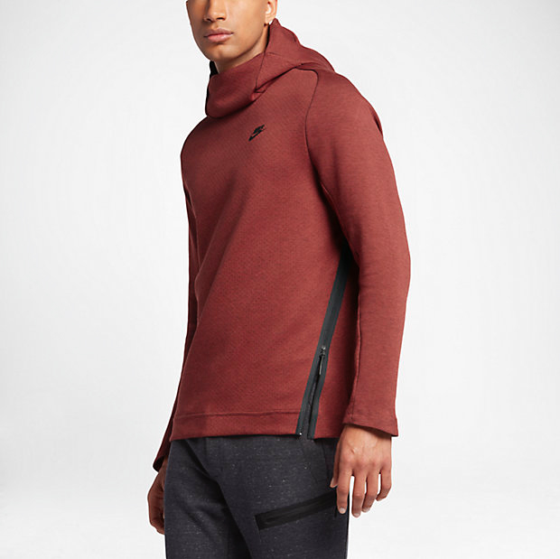 nike-tech-fleece-hoodie-red