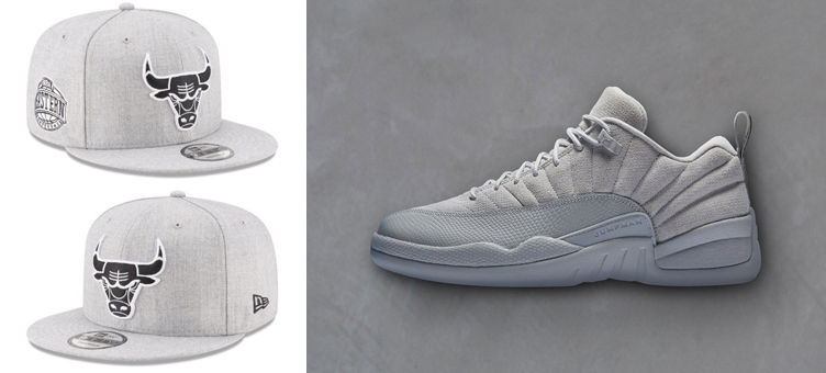 air-jordan-12-wolf-grey-bulls-new-era-hat
