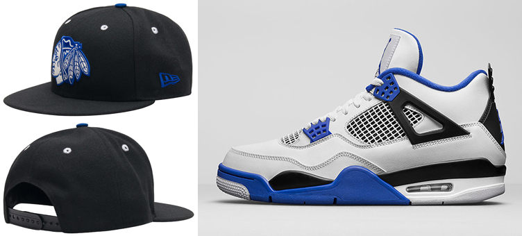 jordan-4-motorsports-chicago-blackhawks-hat