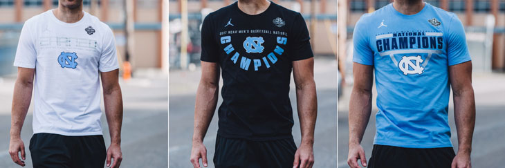 unc national championship 2017 shirt