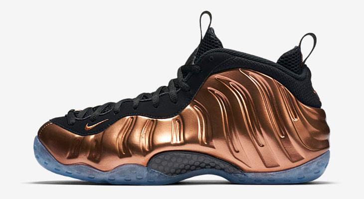 air foamposite one copper