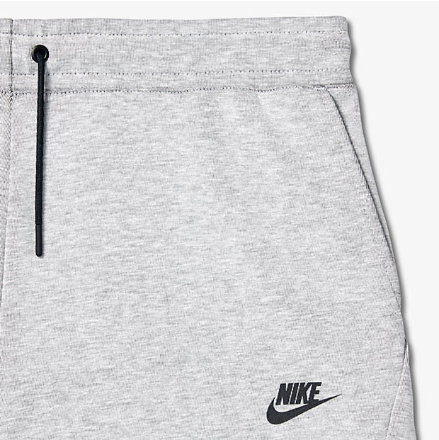 nike tech fleece pants white