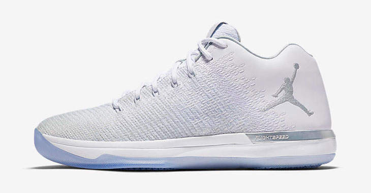 air jordan 31 low pure platinum