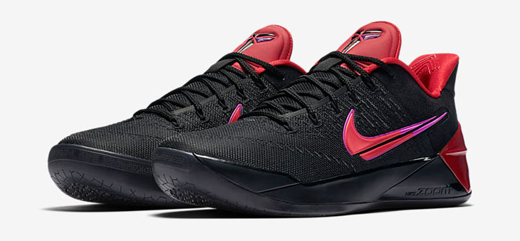 kobe shoes black violet