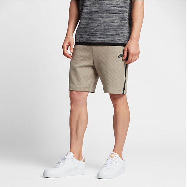 nike-sportswear-tech-fleece-shorts-khaki-2