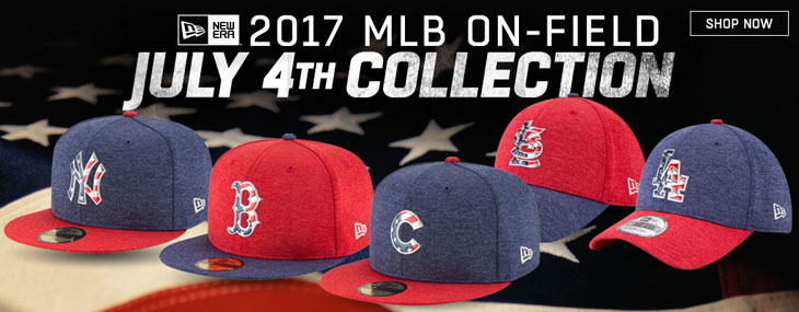 New Era MLB 4th of July 2017 Stars and Stripes Caps