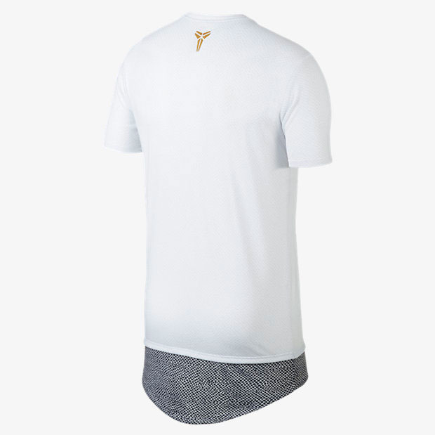 kobe white shirt