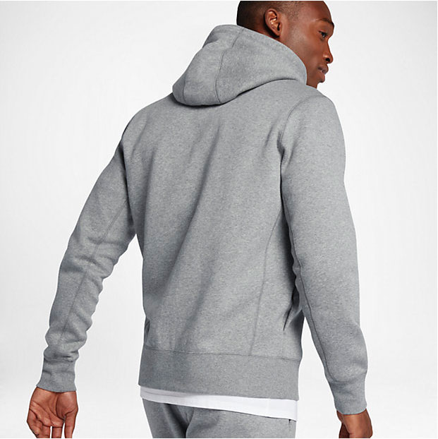 jordan flight fleece full zip hoodie