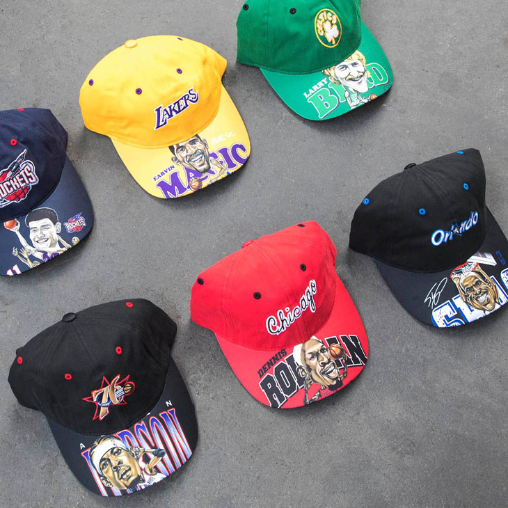 mitchell-ness-nba-caricature-dad-hats