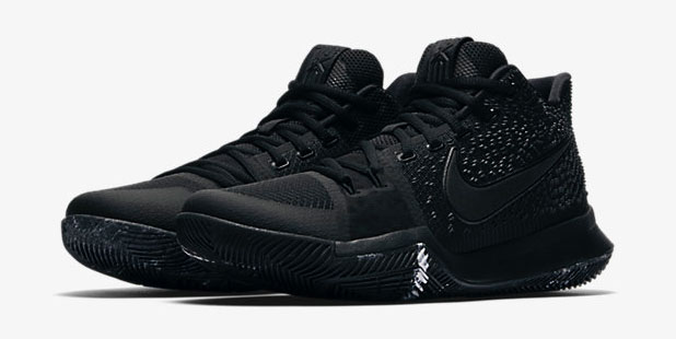 kyrie 3 black marble