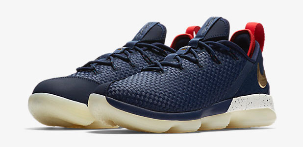 lebron 14 blue and gold
