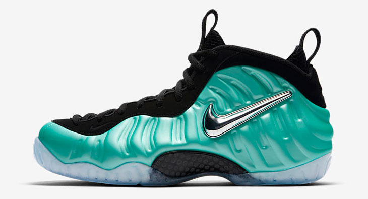 pro island green foamposite