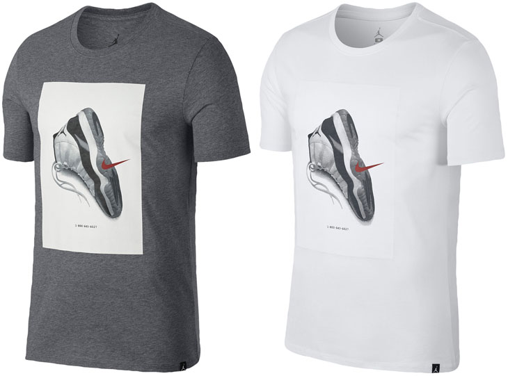 Air Jordan 11 Retro Ad Shirt | SportFits.com