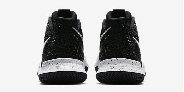 kyrie 3 tb black white