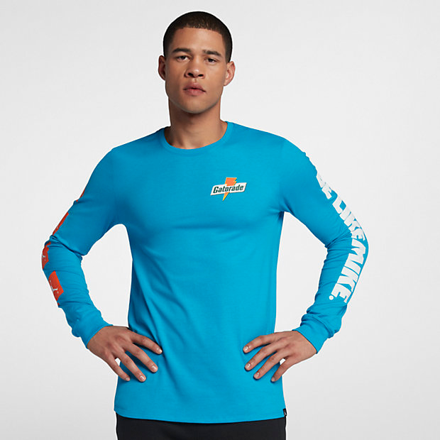 Jordan Gatorade Blue Lagoon Shirt SportFits