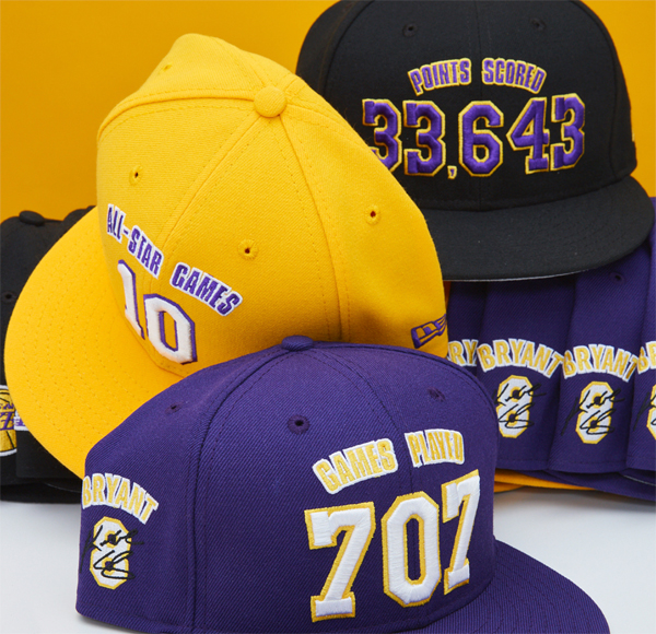 Kobe Bryant Retirement Lakers New Era Hats | SportFits.com