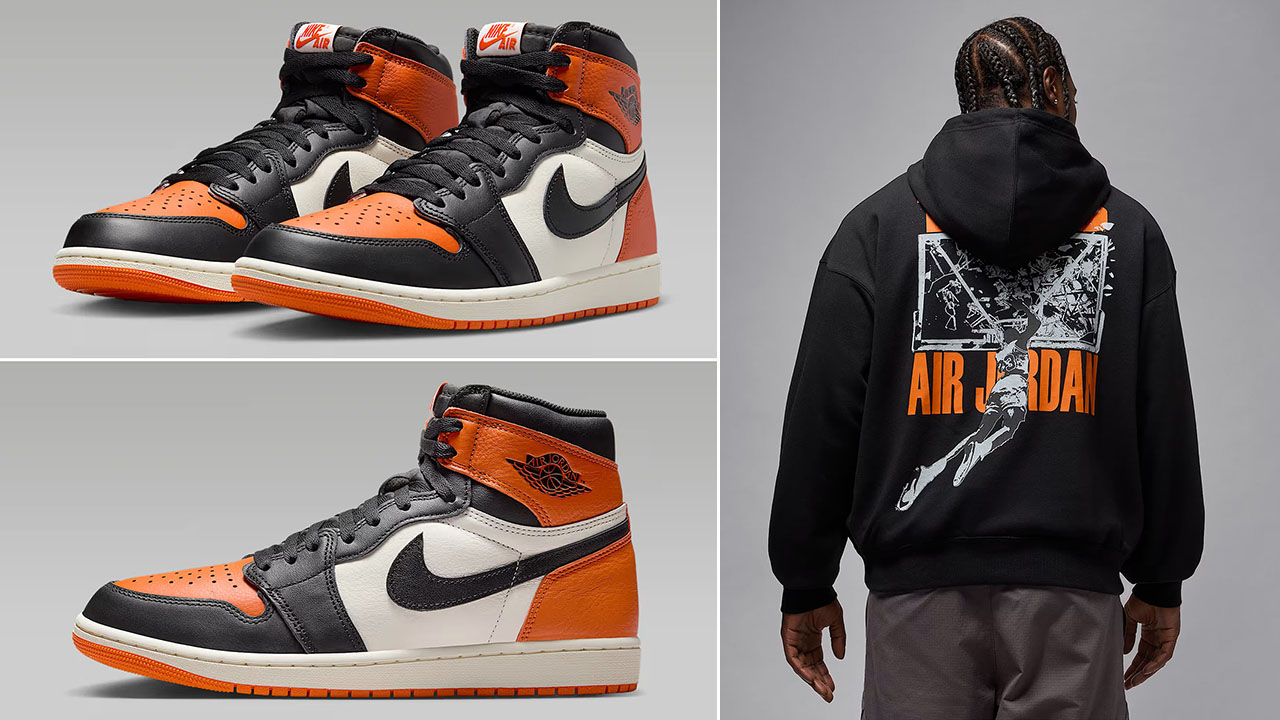 Air Jordan 1 High OG Shattered Backboard 2025 Hoodie