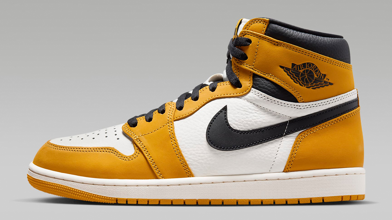 Air Jordan 1 High Yellow Ochre Matching Hoodie and Pants