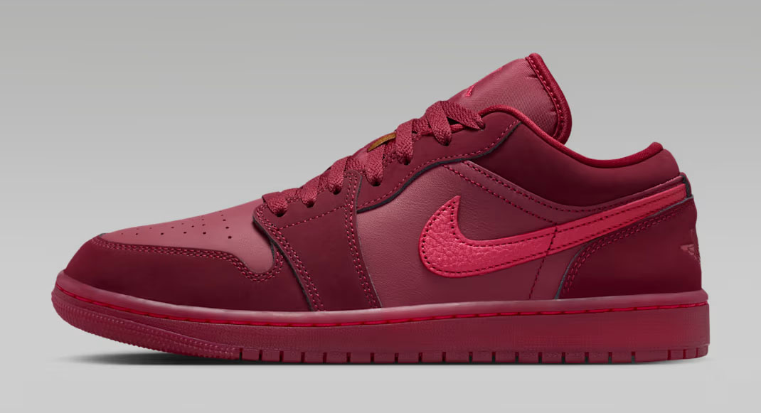 Air Jordan 1 Low SE Valentines Day 2026 Team Red Womens Shoes 2