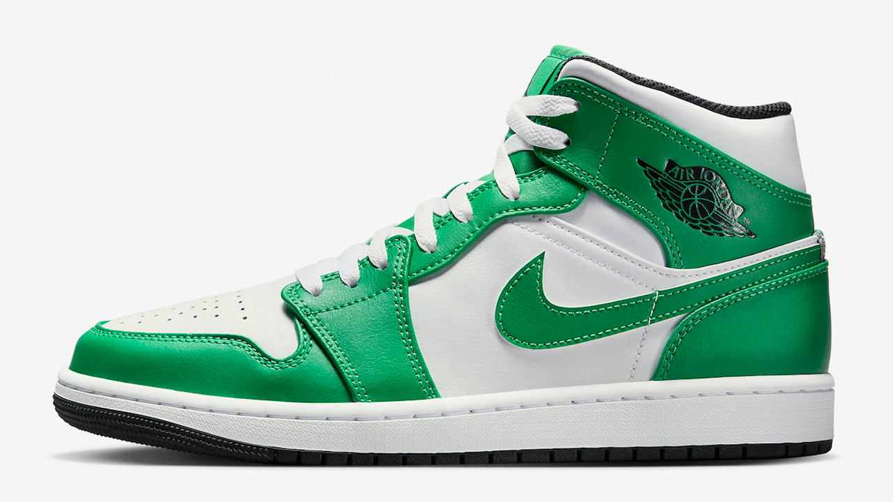 Air-Jordan-1-Mid-Lucky-Green