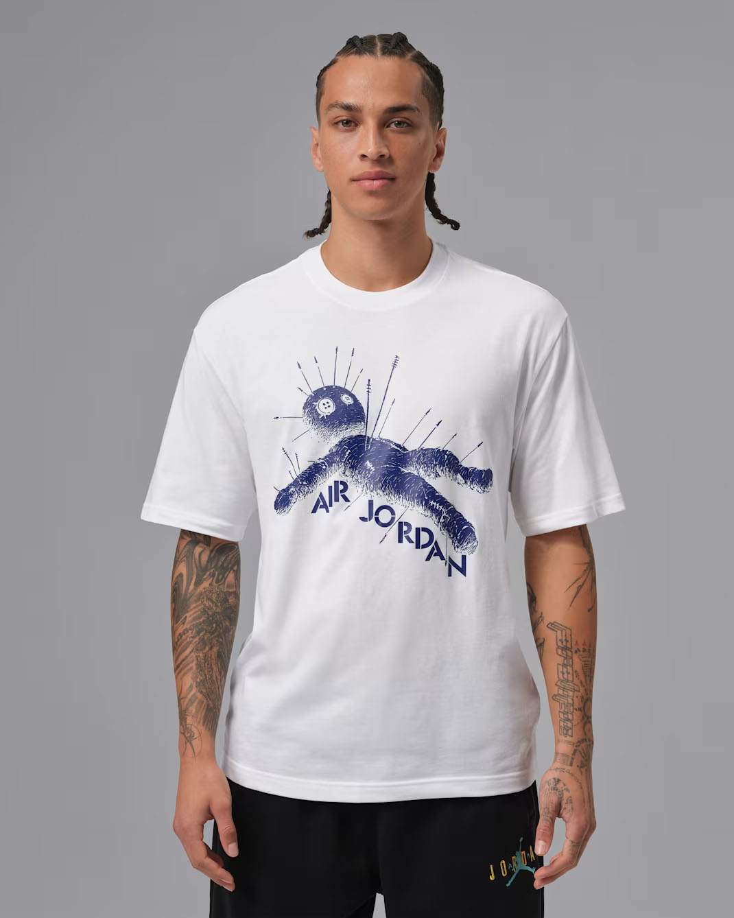 Air Jordan 1 Voodoo Alternate Zion T Shirt White 1