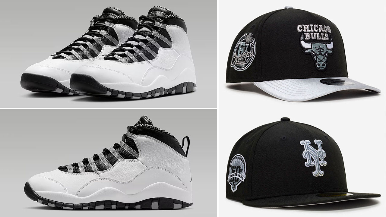 Air Jordan 10 Steel 2025 Hats