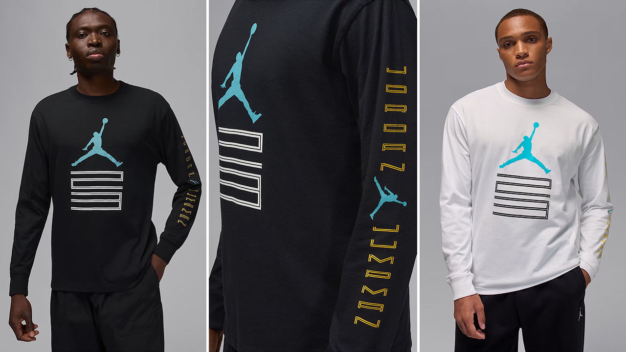 Air Jordan 11 Gamma 2025 Mens Long Sleeve T Shirt