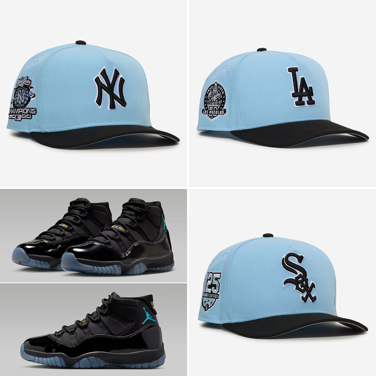 Air Jordan 11 Gamma 2025 New Era Snapback and Fitted Hats, image size:1200x1200
